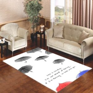 Disney Pixars The Blue Umbrella 2 Living room carpet rugs