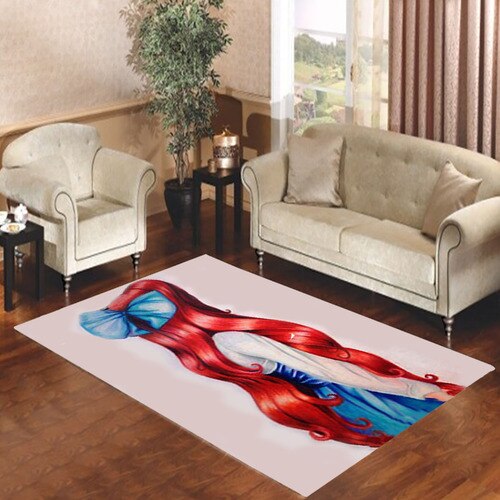 Disney The little mermaid Ariel Living room carpet rugs