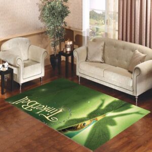 Disney Tinkerbell Quotes Living room carpet rugs