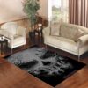 Disneyland Haunted Mansion Skull Living room carpet rugs