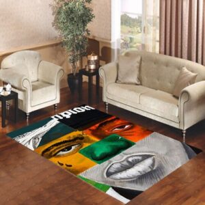 Divded Strokes Living room carpet rugs