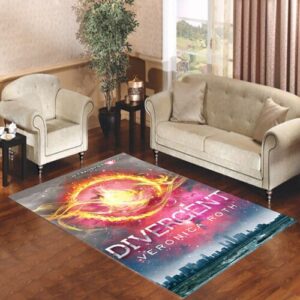 Divergent Cover galaxy Living room carpet rugs