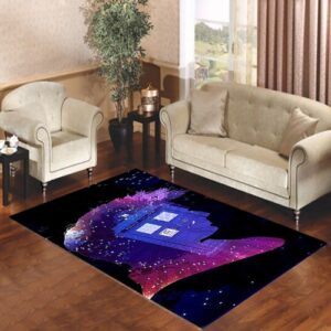 Doctor Who Inspiredtenth Doctor Tardis Living room carpet rugs