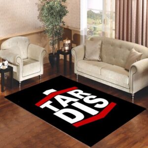 Doctor Who Tardis Typhograpy Living room carpet rugs
