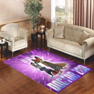 Doctor Who Zootopia Disney Living room carpet rugs