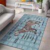 Dog Anatomy Area Rug Carpet