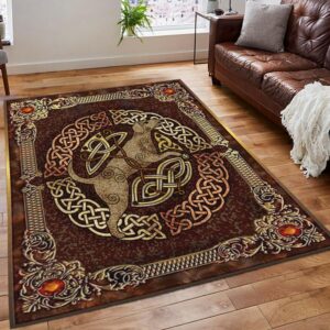 Dog And Celtic Amazing Rug Carpet
