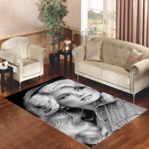 Dolly Parton Living room carpet rugs