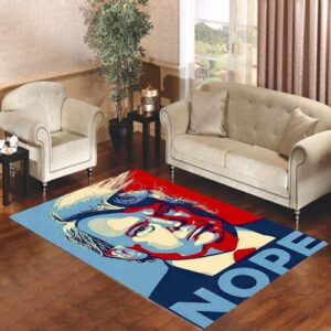 Donald Trump Nope Living room carpet rugs