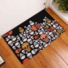 Door Mat Halloween Skull Cartoon Carpet Bedroom Rug Carpet Decorative