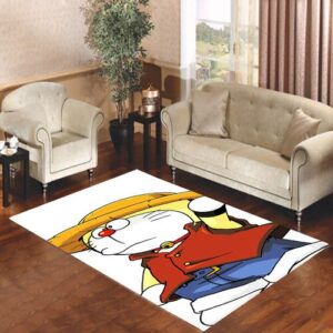Doraemon Cartoon One Piece Living room carpet rugs