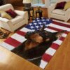 Dorberman American Carrying You Rug Carpet