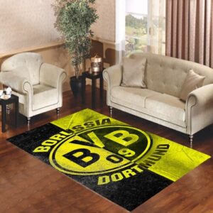 Dortmund Logo Living room carpet rugs