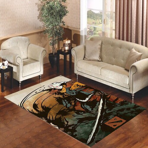 Dota 2 Jugernut In Art Living room carpet rugs