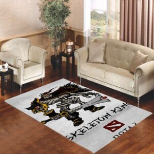 Dota 2 Skeleton King Living room carpet rugs