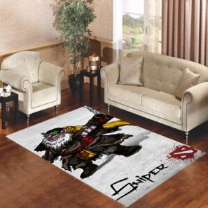 Dota 2 Sniper Living room carpet rugs