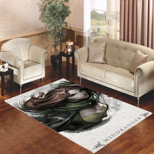 Dota 2 Windranger Living room carpet rugs