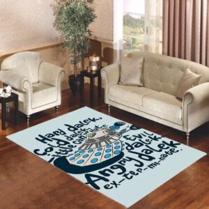Dr Who cold dalek Living room carpet rugs