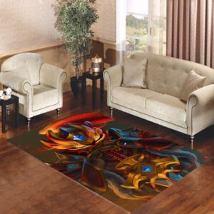 Dragon Knight Dota 3 Living room carpet rugs