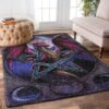 Dragon Pentagram Rug Carpet