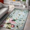 Dragonfly Living Room Rug Carpet