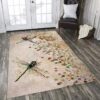 Dragonfly Living Room Rug Carpet