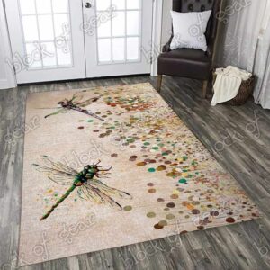 Dragonfly Living Room Rug Carpet