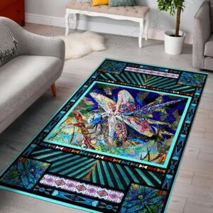 Dragonfly Living Room Rug Carpet