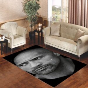 Dwayne The Rock Johnson Living room carpet rugs