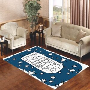 Ed Sheeran Autumn Leaves Lyric Cover Living room carpet rugs
