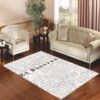 Ed Sheeran Living room carpet rugs