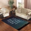 Ed Sheeran Thinking Out Loud Lyric Living room carpet rugs