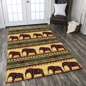 Elephant Rug Carpet