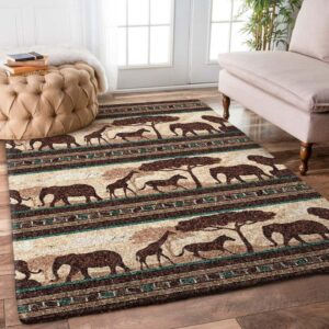 Elephant Elephant Zebra Rug Carpet