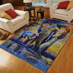 Elephant Rug Carpet