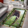 Elephant Living Room Rug Carpet