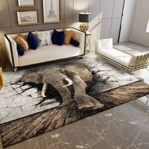 Elephant Rug Carpet