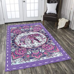 Elephant Mandala TDT Rug Carpet