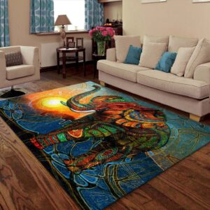 Elephant Rug Carpet