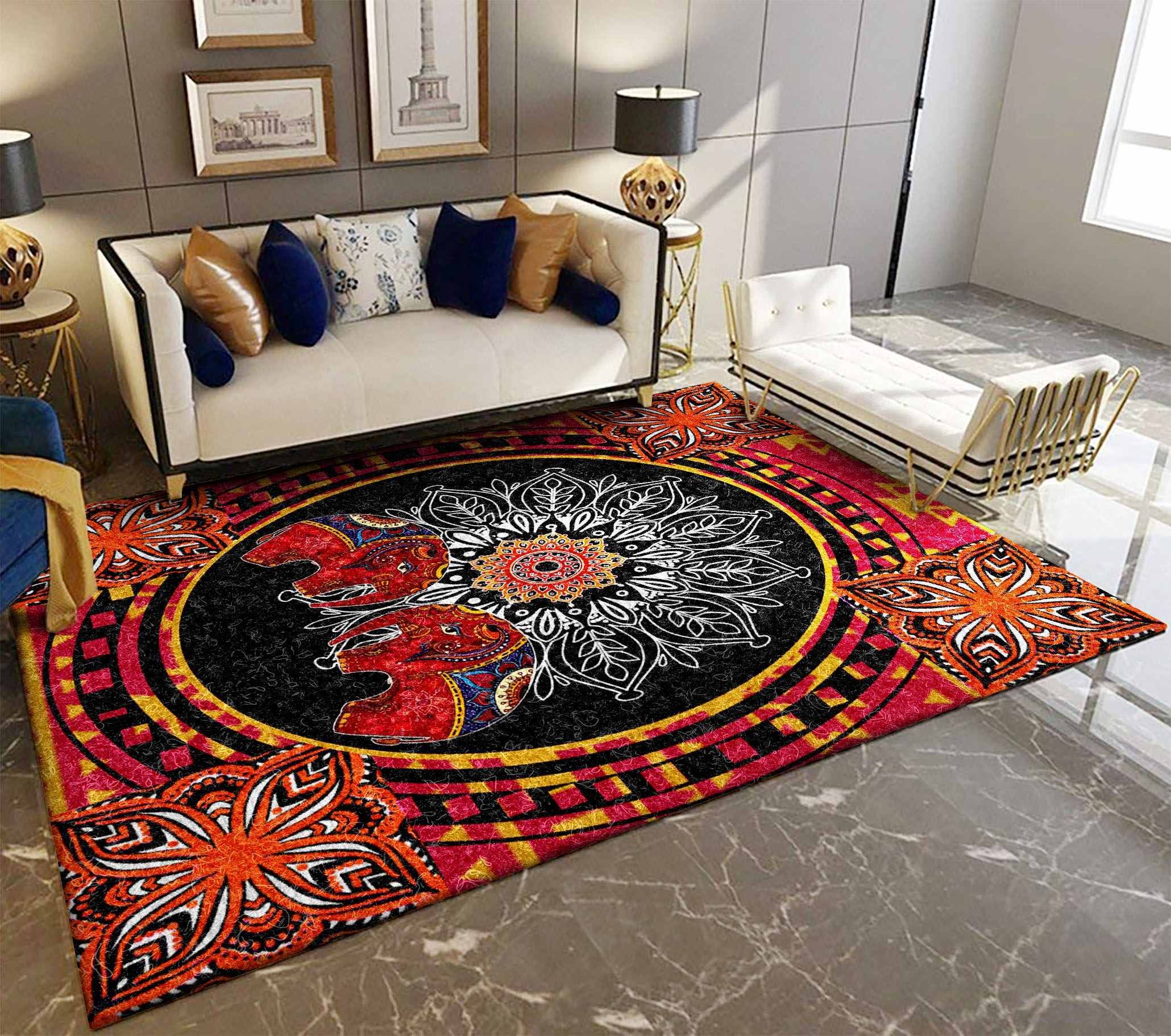 Elephant Rug Carpet