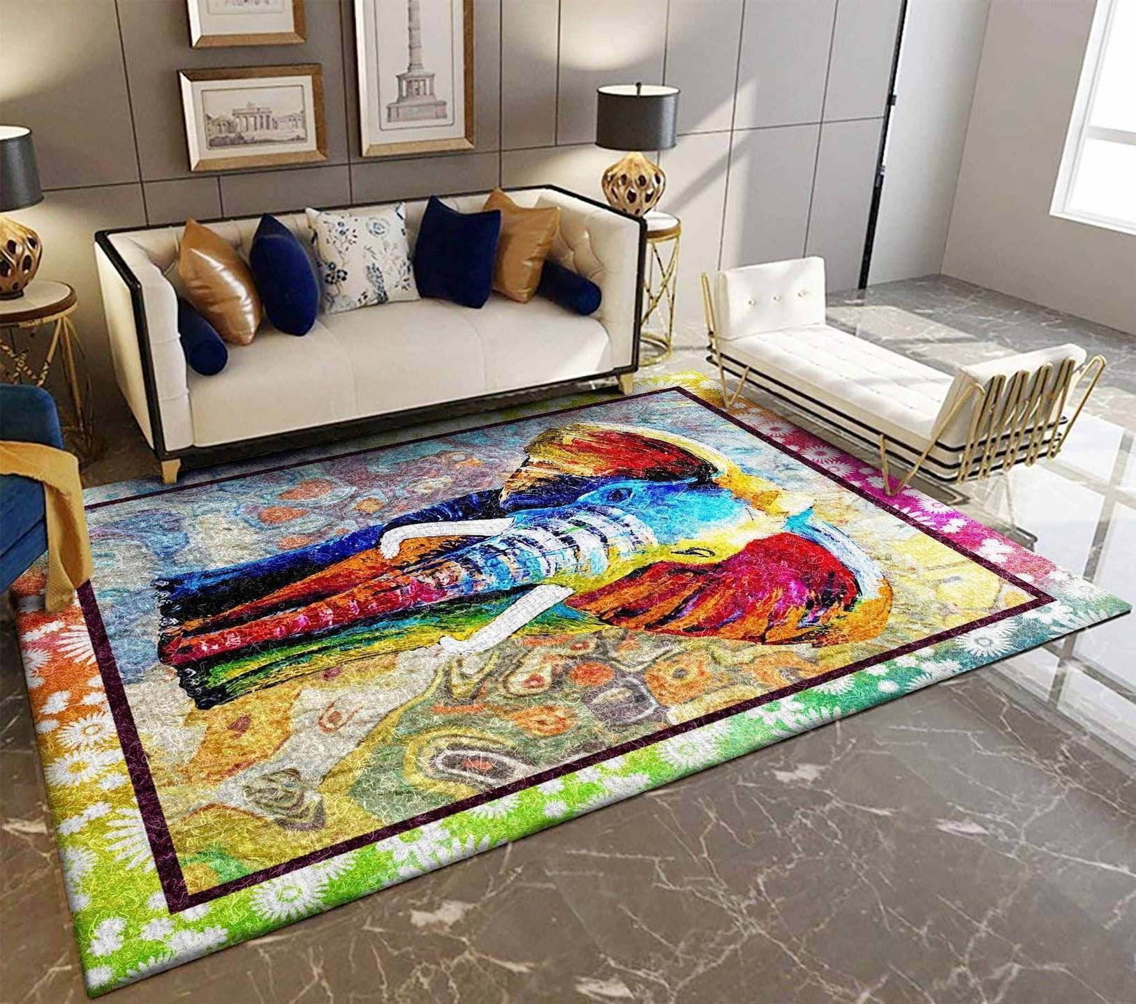 Elephant Rug Carpet