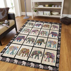 Elephant ZK58397 Rug Carpet