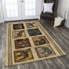Elephants Rug Carpet