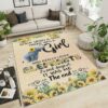 Elephants Rug Carpet Mat All Over Print