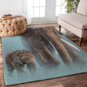 Elephants Rug Carpet