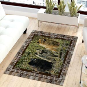Eurasier Friend Area Rug Carpet