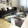 European Style Anti Slip Geometric Carpet