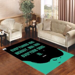 Everything has Beauty Living room carpet rugs