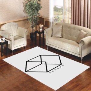 Exodus EXO KPOP white Living room carpet rugs