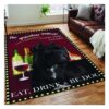 F Pitbull Wine Rug Carpet